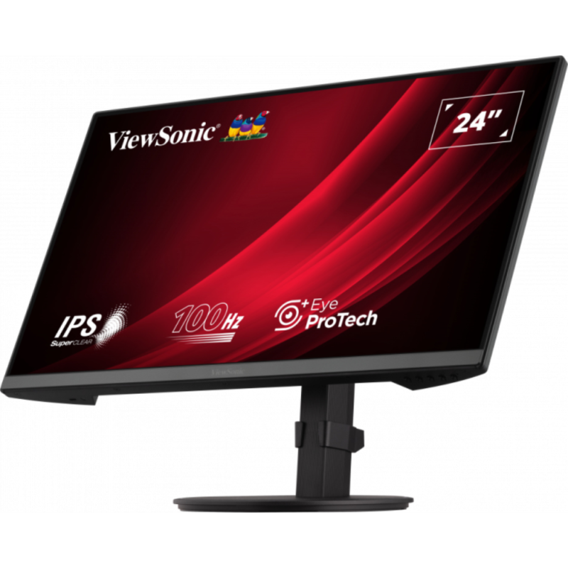 Viewsonic VG2408A-MHD pantalla para PC 61 cm (24″) 1920 x 1080 Pixeles Full HD LED Negro