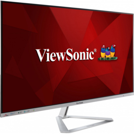 Viewsonic VX Series VX3276-MHD-3 pantalla para PC 81,3 cm (32″) 1920 x 1080 Pixeles Full HD LED Plata