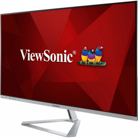 Viewsonic VX Series VX3276-MHD-3 pantalla para PC 81,3 cm (32″) 1920 x 1080 Pixeles Full HD LED Plata