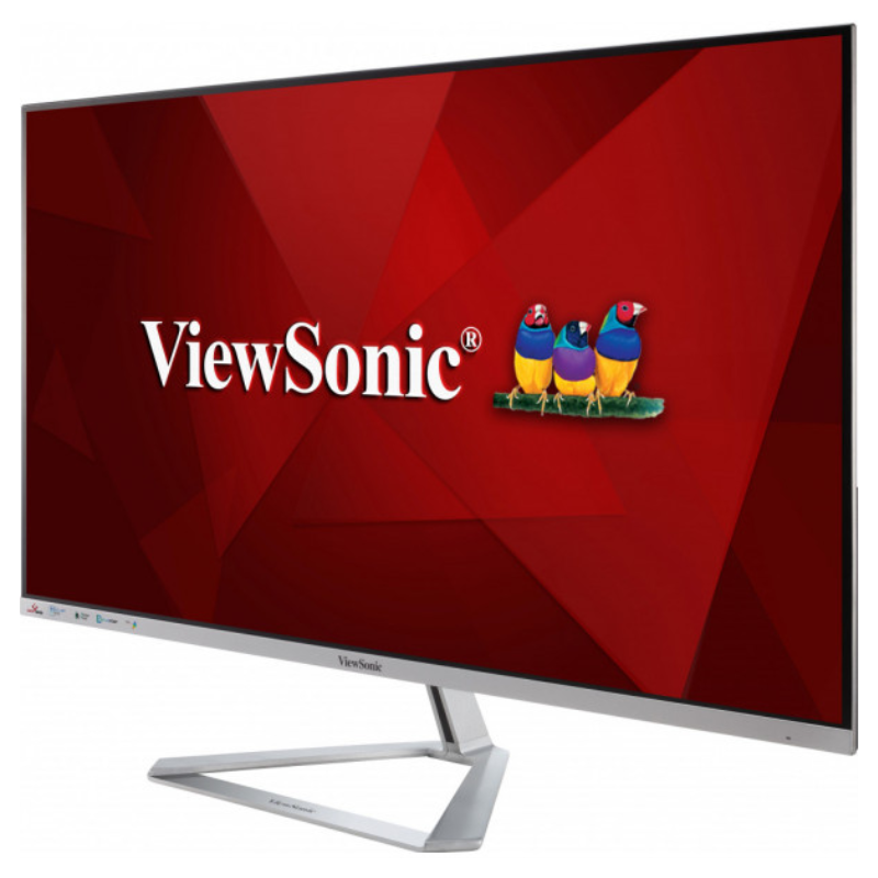 Viewsonic VX Series VX3276-MHD-3 pantalla para PC 81,3 cm (32″) 1920 x 1080 Pixeles Full HD LED Plata