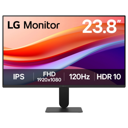 LG 24U411A-B pantalla para PC 60,5 cm (23.8″) 1920 x 1080 Pixeles Full HD LED Negro