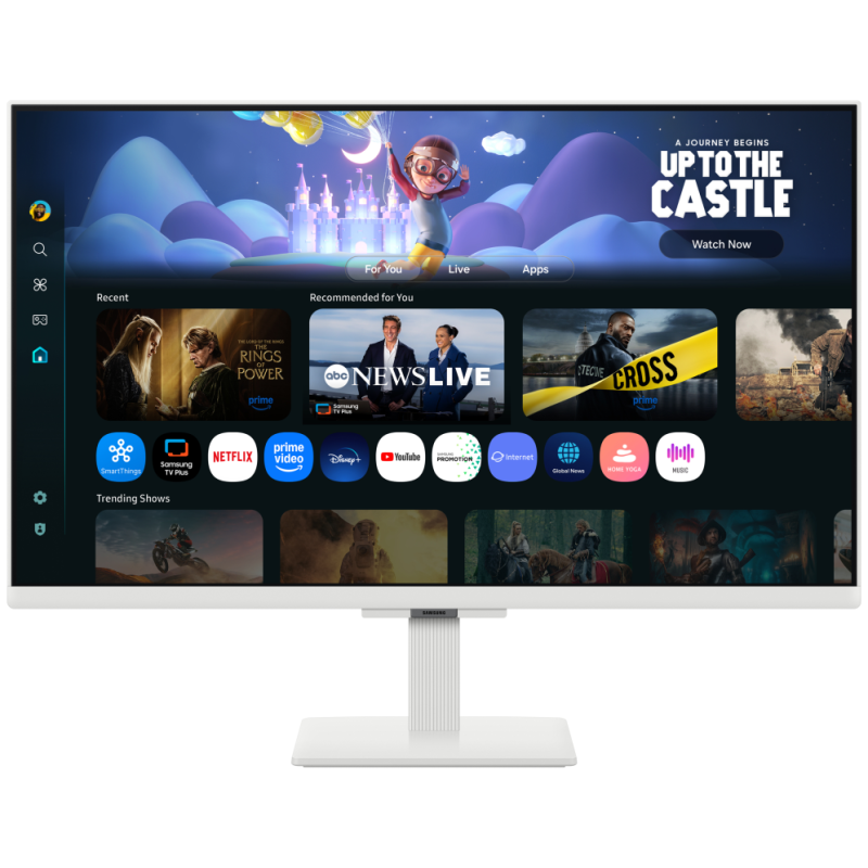 Samsung M5 M50F pantalla para PC 68,6 cm (27″) 1920 x 1080 Pixeles Full HD LCD Blanco