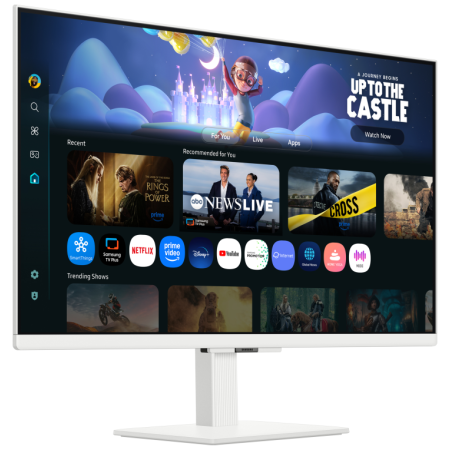 Samsung M5 M50F pantalla para PC 68,6 cm (27″) 1920 x 1080 Pixeles Full HD LCD Blanco