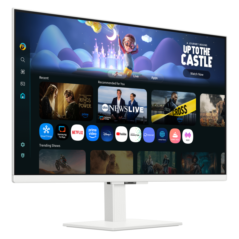 Samsung M5 M50F pantalla para PC 68,6 cm (27″) 1920 x 1080 Pixeles Full HD LCD Blanco
