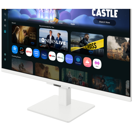 Samsung M5 M50F pantalla para PC 68,6 cm (27″) 1920 x 1080 Pixeles Full HD LCD Blanco