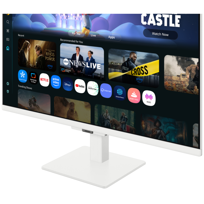 Samsung M5 M50F pantalla para PC 68,6 cm (27″) 1920 x 1080 Pixeles Full HD LCD Blanco