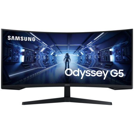 Samsung G55T pantalla para PC 86,4 cm (34″) 3440 x 1440 Pixeles UltraWide Quad HD LED Negro