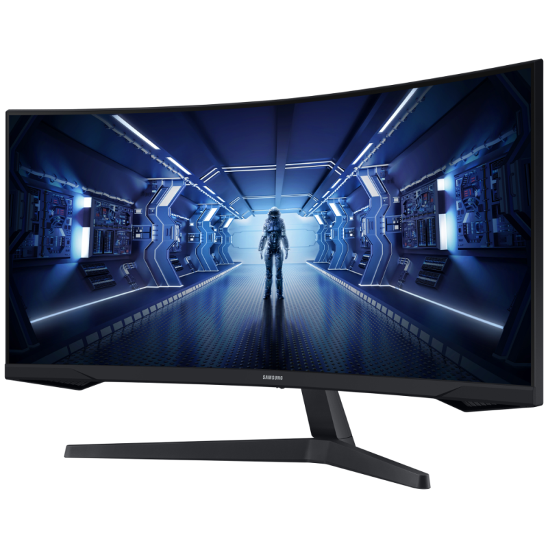 Samsung G55T pantalla para PC 86,4 cm (34″) 3440 x 1440 Pixeles UltraWide Quad HD LED Negro