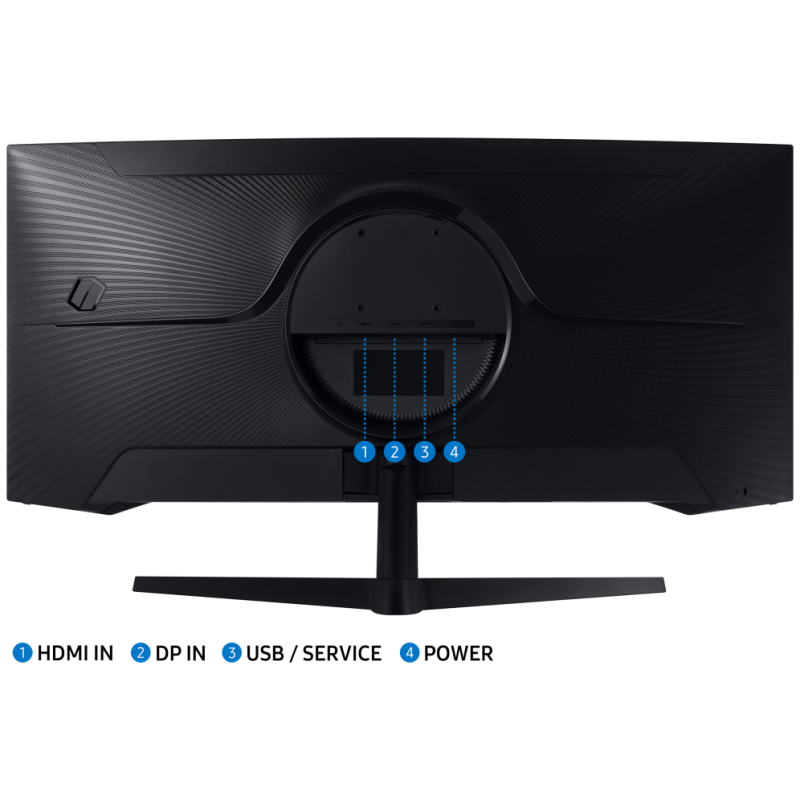 Samsung G55T pantalla para PC 86,4 cm (34″) 3440 x 1440 Pixeles UltraWide Quad HD LED Negro