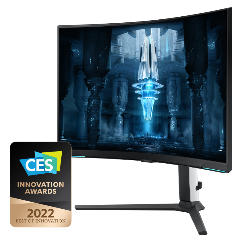 Samsung G85NB pantalla para PC 81,3 cm (32″) 3840 x 2160 Pixeles 4K Ultra HD LED Blanco