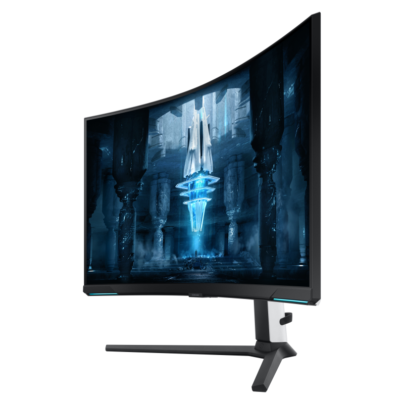 Samsung G85NB pantalla para PC 81,3 cm (32″) 3840 x 2160 Pixeles 4K Ultra HD LED Blanco