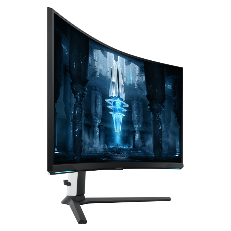 Samsung G85NB pantalla para PC 81,3 cm (32″) 3840 x 2160 Pixeles 4K Ultra HD LED Blanco