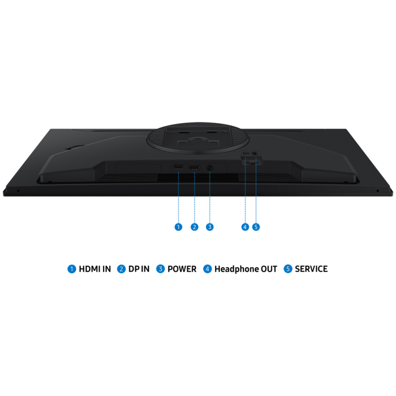 Samsung G50F pantalla para PC 68,6 cm (27″) 2560 x 1440 Pixeles Quad HD LCD Negro