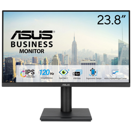 ASUS VA249QGS pantalla para PC 60,5 cm (23.8″) 1920 x 1080 Pixeles Full HD LED Negro