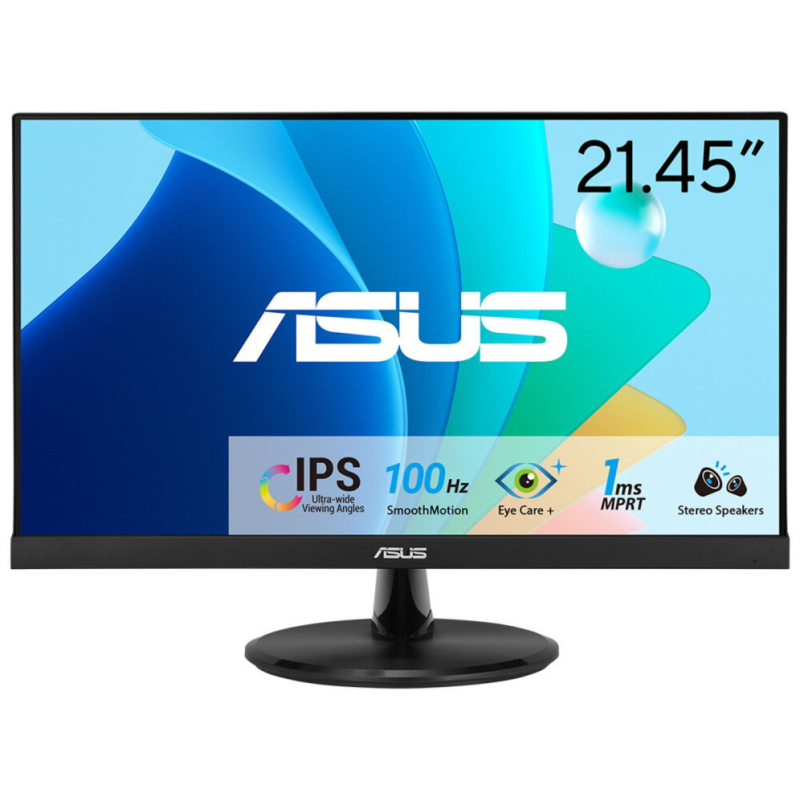 ASUS EyeCare VP229HF pantalla para PC 54,5 cm (21.4″) 1920 x 1080 Pixeles Full HD LED Negro