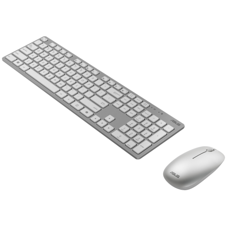 ASUS W5000 teclado Ratón incluido Oficina RF inalámbrico QWERTY Español Blanco