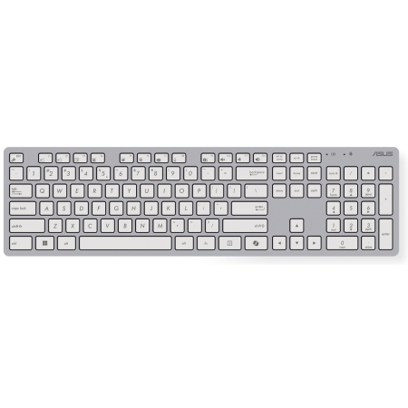ASUS W5000 teclado Ratón incluido Oficina RF inalámbrico QWERTY Español Blanco