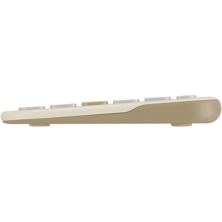 ASUS Marshmallow Keyboard KW100 teclado Hogar Bluetooth QWERTY Español Beige