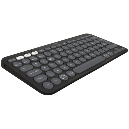 Logitech 920-012227 teclado Ratón incluido Universal RF Wireless + Bluetooth QWERTY Español Grafito