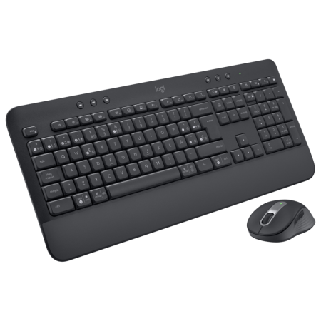 Logitech Signature MK650 Combo for Business teclado Ratón incluido Oficina Bluetooth QWERTY Español Grafito