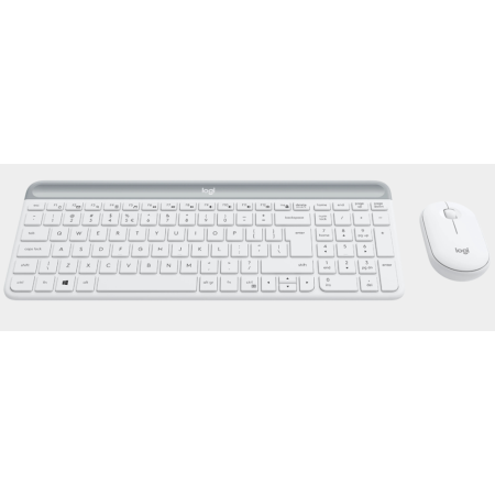 Logitech 920-009199 teclado Ratón incluido Oficina RF inalámbrico Español Blanco