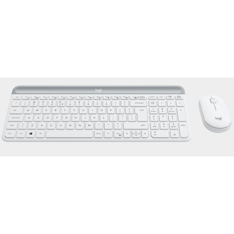 Logitech 920-009199 teclado Ratón incluido Oficina RF inalámbrico Español Blanco