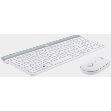Logitech 920-009199 teclado Ratón incluido Oficina RF inalámbrico Español Blanco
