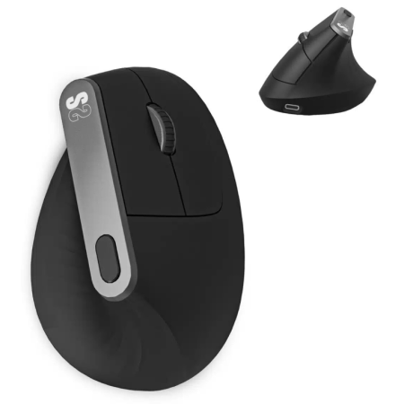 SUBBLIM SUBMO-EDNVW01 ratón Universal mano derecha Bluetooth + USB Type-C Óptico 4000 DPI