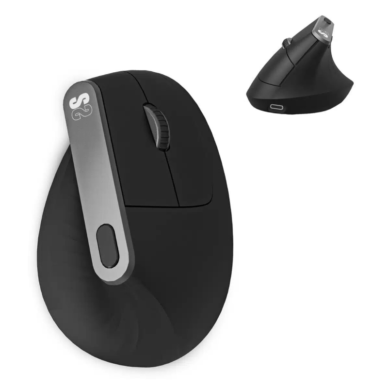 SUBBLIM SUBMO-EDNVW01 ratón Universal mano derecha Bluetooth + USB Type-C Óptico 4000 DPI
