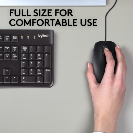 Logitech M110 Silent ratón Oficina Ambidextro USB tipo A Óptico 1000 DPI