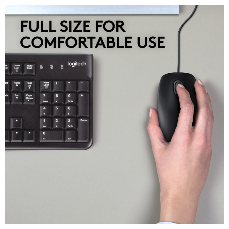 Logitech M110 Silent ratón Oficina Ambidextro USB tipo A Óptico 1000 DPI