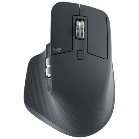 Logitech MX Master 3S, ratón inalámbrico de alto rendimiento con desplazamiento ultrarrápido, Ergo, 8000 DPI, seguimiento sobre 
