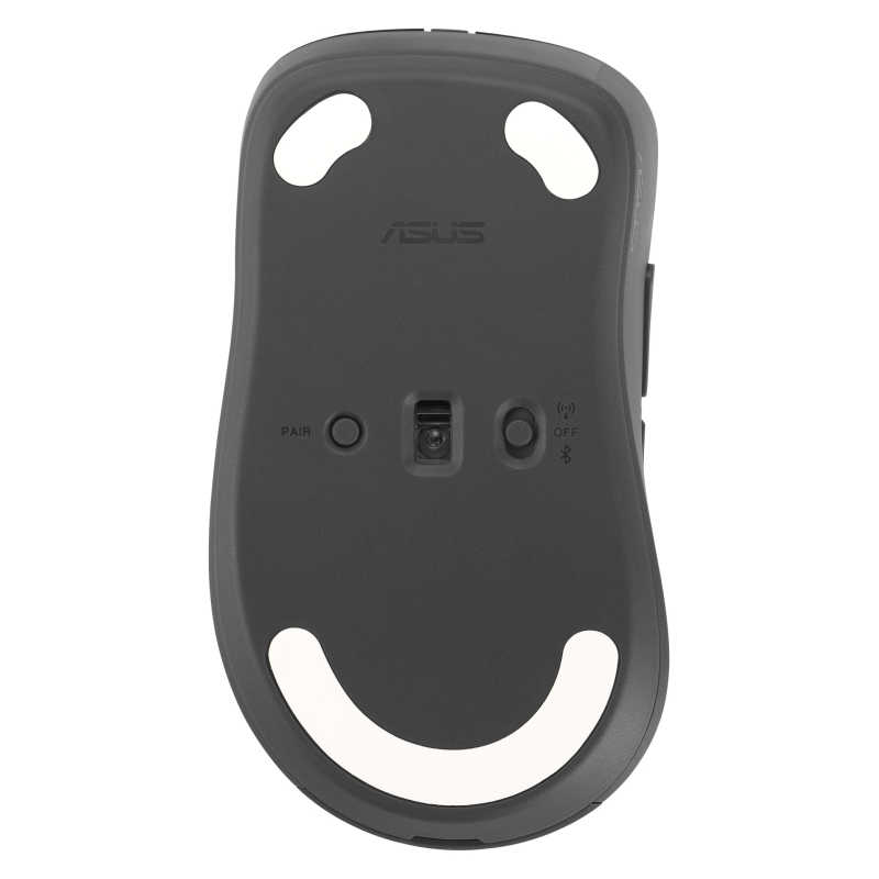 ASUS MD102 ratón Universal Mano derecha RF Wireless + Bluetooth Óptico 1600 DPI
