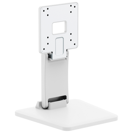 AISENS Soporte de Mesa Eco Inclinable para Monitor/POS 6.5kg de 10″-27″, Blanco