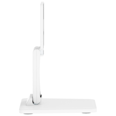 AISENS Soporte de Mesa Eco Inclinable para Monitor/POS 6.5kg de 10″-27″, Blanco