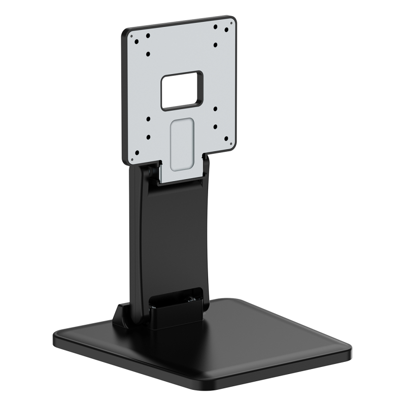 AISENS Soporte de Mesa Eco Inclinable para Monitor/POS 6.5kg de 10″-27″, Negro