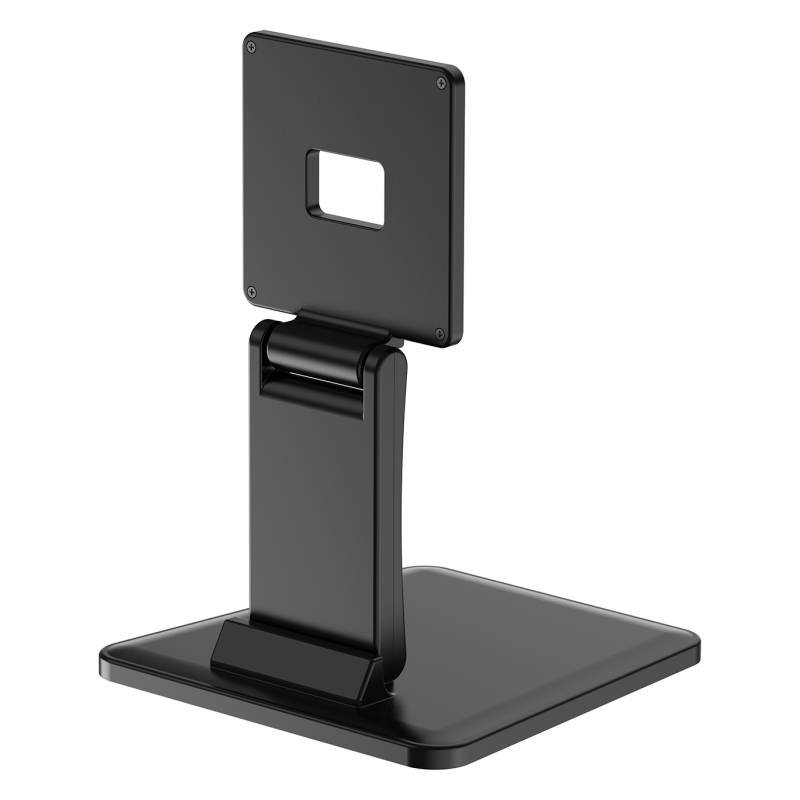 AISENS Soporte de Mesa Eco Inclinable para Monitor/POS 6.5kg de 10″-27″, Negro