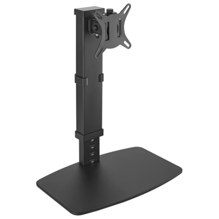 AISENS Soporte De Mesa Eco Giratorio E Inclinable Para Monitor/tv 8kg De 17-32, Negro