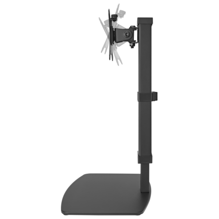 AISENS Soporte De Mesa Eco Giratorio E Inclinable Para Monitor/tv 8kg De 17-32, Negro