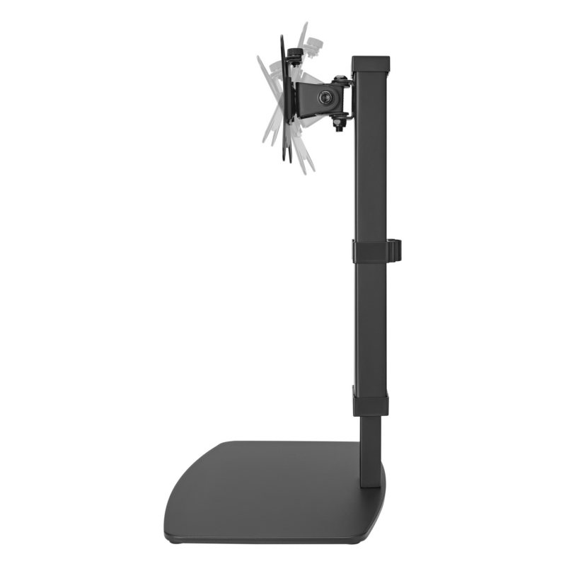 AISENS Soporte De Mesa Eco Giratorio E Inclinable Para Monitor/tv 8kg De 17-32, Negro