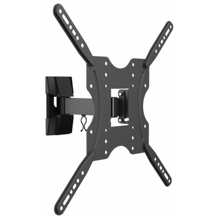AISENS Soporte ECO giratorio, inclinable para monitor/TV 30kg (2 Pivotes) de 32-55, Negro