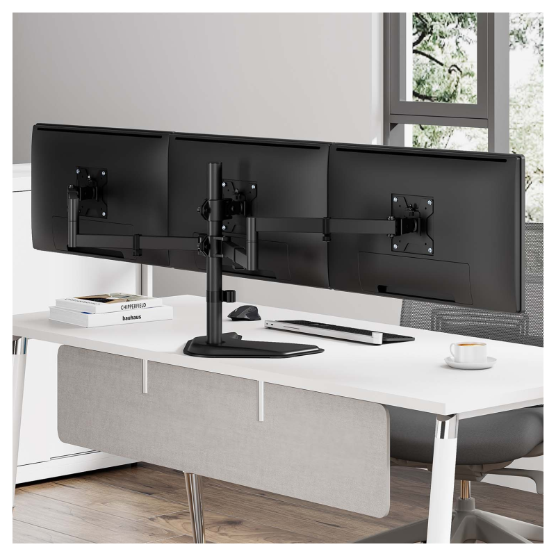 AISENS DT27TSR-287 soporte para monitor 68,6 cm (27″) Escritorio