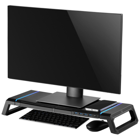 Ewent EW1268 soporte para monitor Escritorio Negro