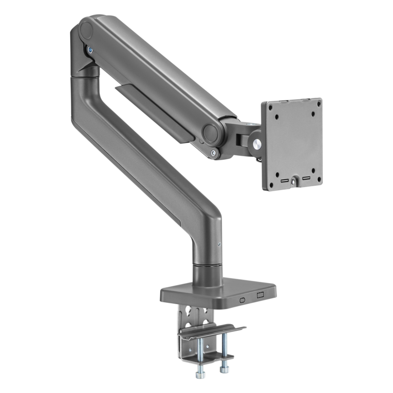 Ewent EW1529 soporte para monitor 124,5 cm (49″) Plata Escritorio