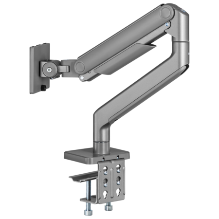Ewent EW1529 soporte para monitor 124,5 cm (49″) Plata Escritorio