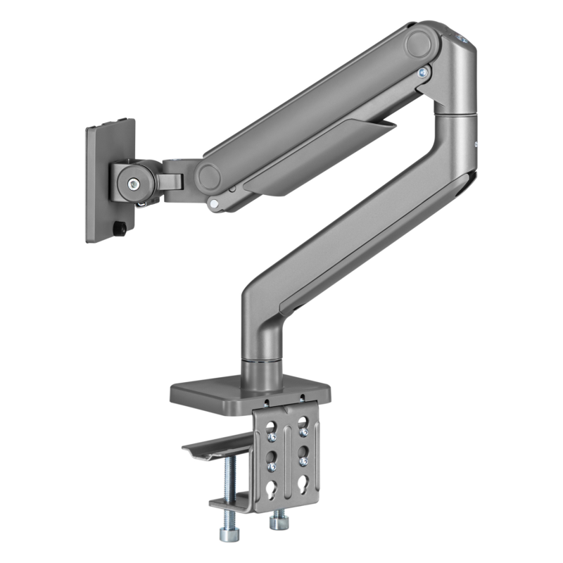 Ewent EW1529 soporte para monitor 124,5 cm (49″) Plata Escritorio