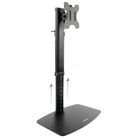 TooQ DB1127TN-B soporte para monitor 68,6 cm (27″) Escritorio Negro
