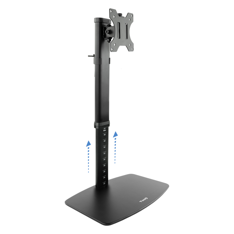 TooQ DB1127TN-B soporte para monitor 68,6 cm (27″) Escritorio Negro