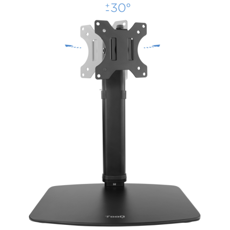 TooQ DB1127TN-B soporte para monitor 68,6 cm (27″) Escritorio Negro