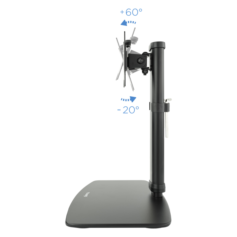 TooQ DB1127TN-B soporte para monitor 68,6 cm (27″) Escritorio Negro